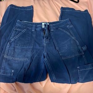 Women’s Garage Blue Cargo Pants